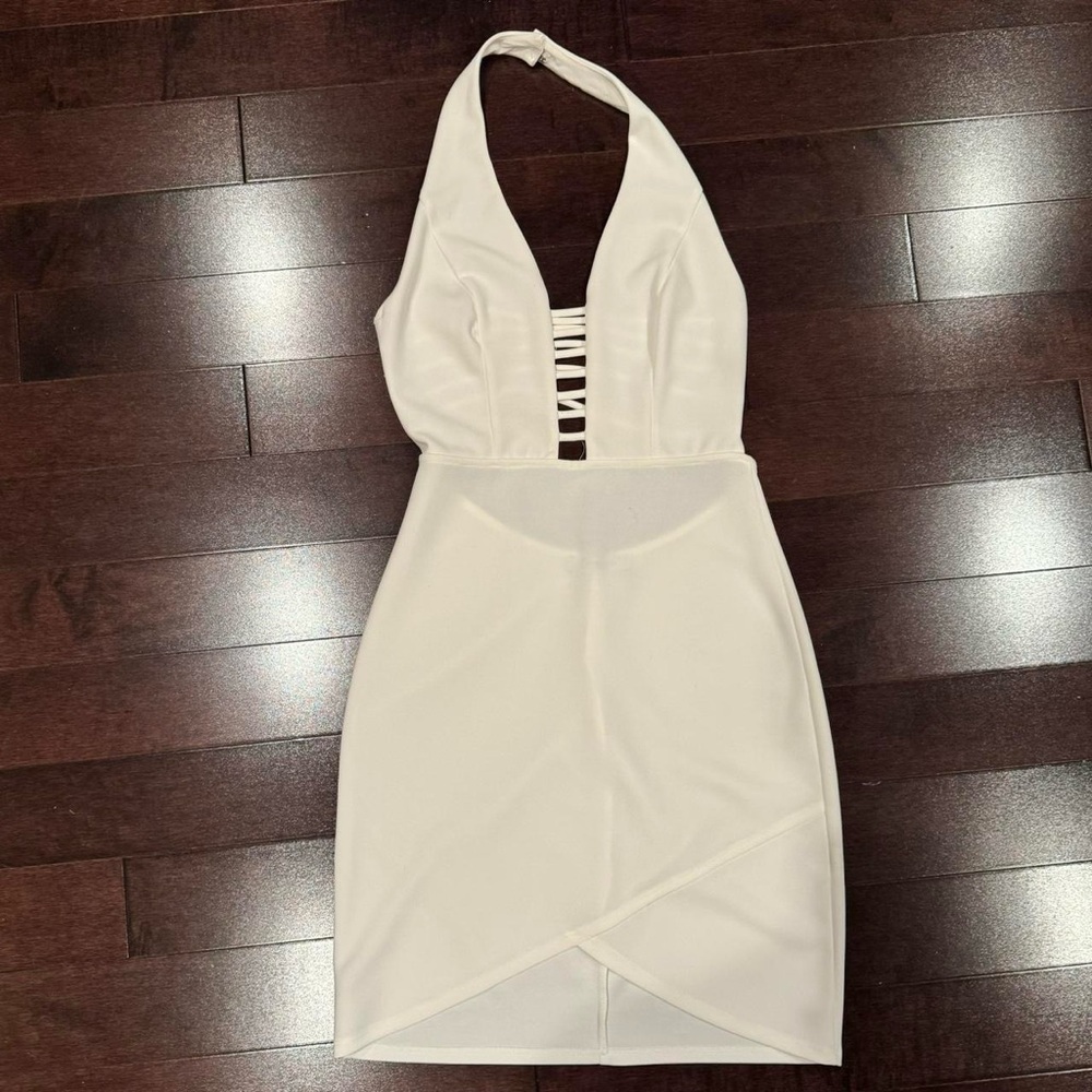 strappy white dress